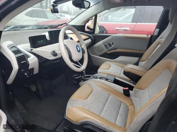 2015 BMW i3 with VIN WBY1Z4C50FV503286, listed as a Copart auction lot 43157665 with 94605 miles and Salvage Title. Bid and sale history available at carsss.com. Image 7.