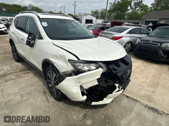 2019 Nissan Rogue SL with VIN 5N1AT2MV3KC723335, listed as a Copart auction lot 50927014 with 125,319 mi miles. Bid and sale history available at carsss.com. Image 1.