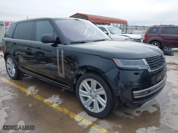 2022 Land Rover Range Rover SE with VIN SALKPBFU1NA003011, listed as a IAAI auction lot 41283429 with 37,542 mi miles. Bid and sale history available at carsss.com. Image 1.