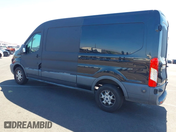 2015 Ford Transit Cargo with VIN 1FTYR2CM9FKA84500, listed as a IAAI auction lot 42646664 with 106,337 mi miles and . Bid and sale history available at DreamBid. Image 3.