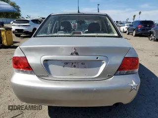 2006 Mitsubishi Lancer ES with VIN JA3AJ26E96U014446, listed as a Copart auction lot 46367455 with 144,202 mi miles and Salvage Title. Bid and sale history available at carsss.com. Image 6.