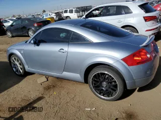2002 Audi TT ALMS Edition with VIN TRUWT28N121027160, listed as a Copart auction lot 77360484 with 207,734 mi miles and Salvage Title. Bid and sale history available at carsss.com. Image 2.
