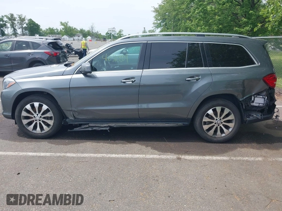 2019 Mercedes-Benz GLS 450 with VIN 4JGDF6EE1KB226588, listed as a IAAI auction lot 42310009 with 116,124 mi miles and . Bid and sale history available at DreamBid. Image 14.