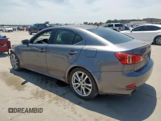 2013 Lexus IS 250 with VIN JTHBF5C27D5186922, listed as a Copart auction lot 56960025 with 226,351 mi miles and Salvage title. Bid and sale history available at DreamBid. Image 2.