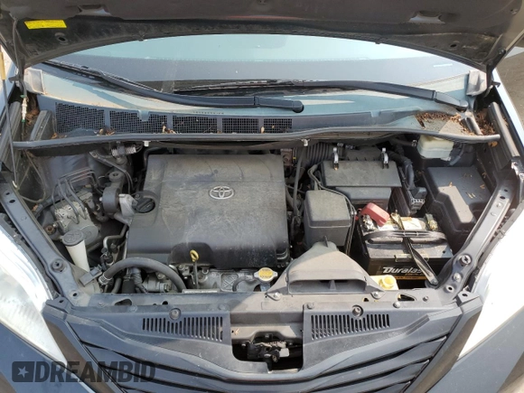 2015 Toyota Sienna L z VIN 5TDZK3DC7FS559722, wystawiony jako Copart lot #59285755 z przebiegiem 104 231 mil mil oraz Szkoda całkowita • Salvage title. Historia ofert i sprzedaży dostępna na DreamBid. Obrazek 12.