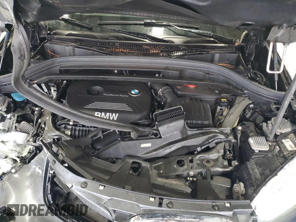 2017 BMW X1 xDrive28i with VIN WBXHT3C38H5F73265, listed as a Copart auction lot 45148825 with 95,850 mi miles and Salvage Title. Bid and sale history available at carsss.com. Image 14.