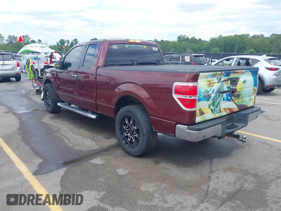 2010 Ford F-150 XL with VIN 1FTEX1C86AFC14756, listed as a IAAI auction lot 42147658 with 191,127 mi miles and . Bid and sale history available at DreamBid. Image 3.