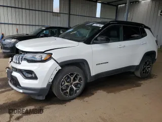 2025 Jeep Compass Limited with VIN 3C4NJDCN9ST593557, listed as a Copart auction lot 63756215 with 2,829 mi miles and Clean title. Bid and sale history available at DreamBid. Image 1.