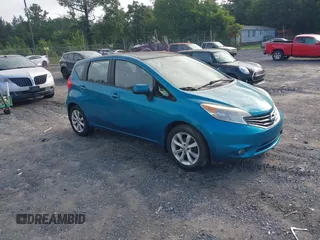 2014 Nissan Note S Plus with VIN 3N1CE2CP2EL393676, listed as a IAAI auction lot 42715397 with 90,909 mi miles and . Bid and sale history available at DreamBid. Image 1.