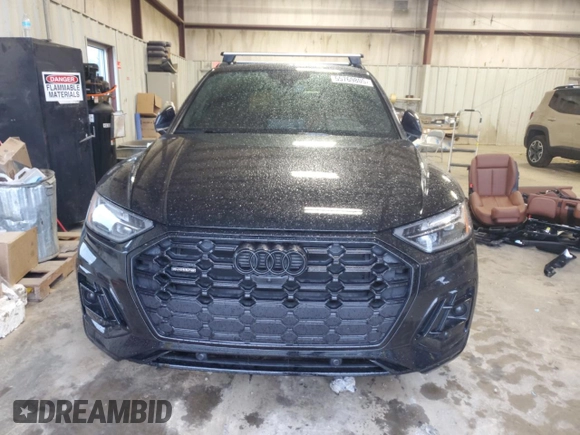 2024 Audi Q5 S line Premium Plus with VIN WA1EAAFYXR2071191, listed as a Copart auction lot 55769805 with 15,356 mi miles and Salvage title. Bid and sale history available at DreamBid. Image 5.