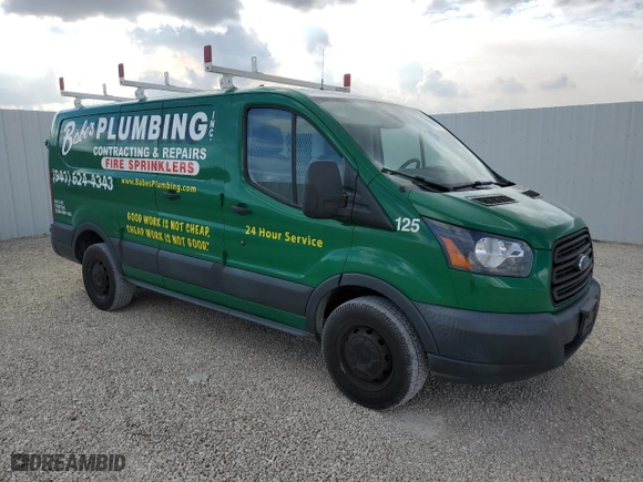 2018 Ford Transit Van with VIN 1FTYR1ZM6JKA43736, listed as a Copart auction lot 86488644 with NaN miles and Clean Title. Bid and sale history available at carsss.com. Image 4.