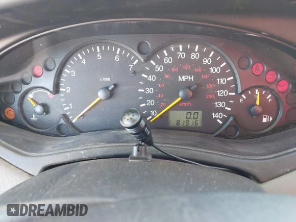 2002 Ford Focus ZX3 with VIN 3FAFP31322R191963, listed as a IAAI auction lot 41060876 with 81,916 mi miles and . Bid and sale history available at DreamBid. Image 7.