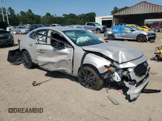 2024 Mazda 3 S Select Sport with VIN 3MZBPABM2RM422482, listed as a Copart auction lot 46460835 with Not Provided miles and Salvage Title. Bid and sale history available at DreamBid. Image 4.