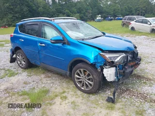 2016 Toyota RAV4 Limited with VIN 2T3DFREV6GW491009, listed as a IAAI auction lot 42547778 with 124,661 mi miles and . Bid and sale history available at DreamBid. Image 1.