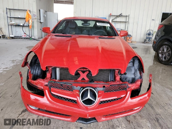 2010 Mercedes-Benz SLK-Class SLK 300 with VIN WDBWK5EA0AF230542, listed as a Copart auction lot 85008954 with 109,161 mi miles and Salvage Title. Bid and sale history available at carsss.com. Image 5.