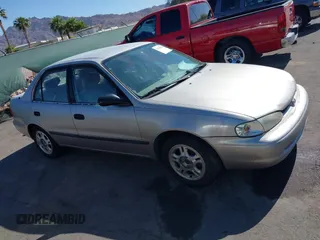 1998 Chevrolet Prizm Lsi with VIN 1Y1SK5288WZ410595, listed as a IAAI auction lot 42159012 with 181,762 mi miles and . Bid and sale history available at DreamBid. Image 13.
