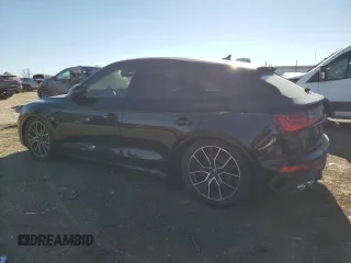 2023 Audi SQ5 Sportback Prestige with VIN WA134AFYXP2022021, listed as a Copart auction lot 42684385 with Not Provided miles and Salvage Title. Bid and sale history available at DreamBid. Image 2.
