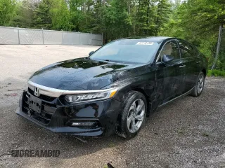 2019 Honda Accord EX-L with VIN 1HGCV1F57KA803782, listed as a Copart auction lot 57710135 with 177,084 mi miles and Salvage title. Bid and sale history available at DreamBid. Image 1.