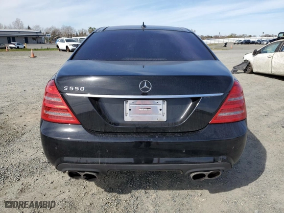 2012 Mercedes-Benz S-Class S 550 with VIN WDDNG7DBXCA422271, listed as a Copart auction lot 47026605 with 92,190 mi miles and Salvage Title. Bid and sale history available at carsss.com. Image 6.
