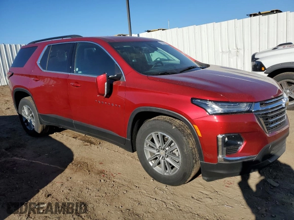2023 Chevrolet Traverse LT Cloth with VIN 1GNEVGKW9PJ144952, listed as a Copart auction lot 75672953 with 32,549 mi miles. Bid and sale history available at carsss.com. Image 4.