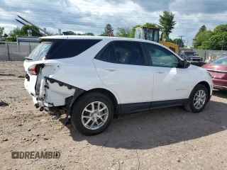 2023 Chevrolet Equinox LS z VIN 3GNAXHEG2PL173799, wystawiony jako Copart lot #55787555 z przebiegiem 12 470 mil mil oraz Szkoda całkowita • Salvage title. Historia ofert i sprzedaży dostępna na DreamBid. Obrazek 3.
