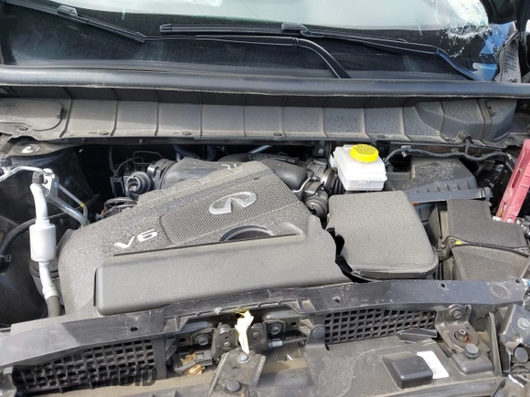 2024 Infiniti QX60 Luxe with VIN 5N1DL1FS1RC335847, listed as a IAAI auction lot 42255354 with 12,219 mi miles and . Bid and sale history available at DreamBid. Image 10.