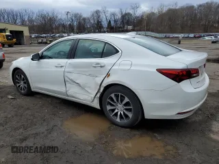2017 Acura TLX with VIN 19UUB1F37HA002676, listed as a Copart auction lot 48238855 with 110,143 mi miles and Salvage Title. Bid and sale history available at carsss.com. Image 2.