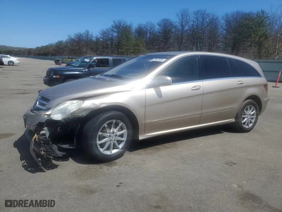 2006 Mercedes-Benz R-Class 5.0L with VIN 4JGCB75E96A015020, listed as a Copart auction lot 52927635 with 138,478 mi miles and Salvage Title. Bid and sale history available at carsss.com. Image 1.