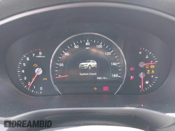 2019 Kia Sorento EX z VIN 5XYPHDA59KG606743, wystawiony jako IAAI lot #42110881 z przebiegiem 98 614 mil mil oraz . Historia ofert i sprzedaży dostępna na DreamBid. Obrazek 7.