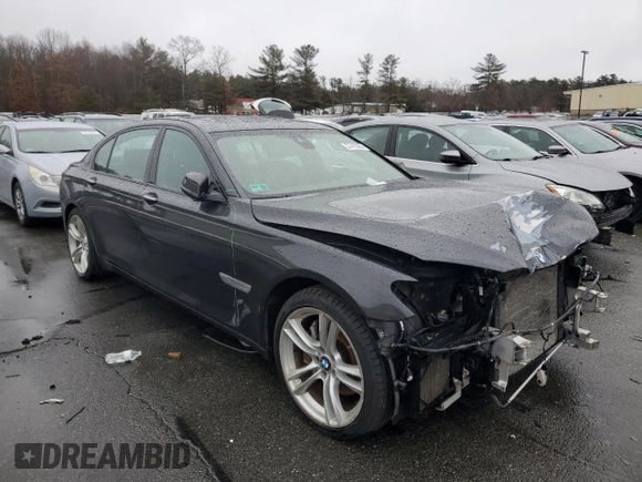 2015 BMW 7 Series 740Li xDrive with VIN WBAYF4C51FGS99169, listed as a Copart auction lot 37415003 with 82,826 mi miles. Bid and sale history available at carsss.com. Image 4.