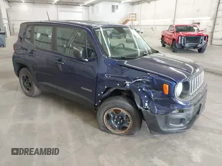 2017 Jeep Renegade Sport z VIN ZACCJBAB7HPF89429, wystawiony jako IAAI lot #42548029 z przebiegiem 102 062 mil mil oraz . Historia ofert i sprzedaży dostępna na DreamBid. Obrazek 1.