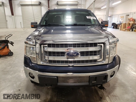 2013 Ford F-150 XL with VIN 1FTFW1ET7DKG50729, listed as a Copart auction lot 80607584 with 130,845 mi miles and Salvage Title. Bid and sale history available at carsss.com. Image 5.