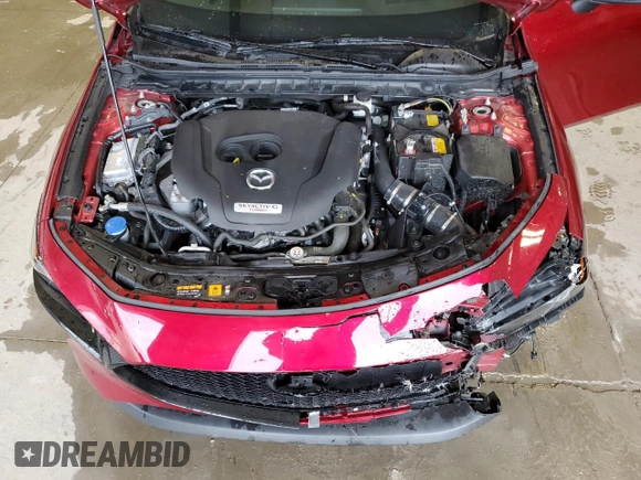 2023 Mazda 3 2.5 Turbo with VIN JM1BPBJY8P1607093, listed as a Copart auction lot 53950255 with 40,446 mi miles and Salvage title. Bid and sale history available at DreamBid. Image 11.