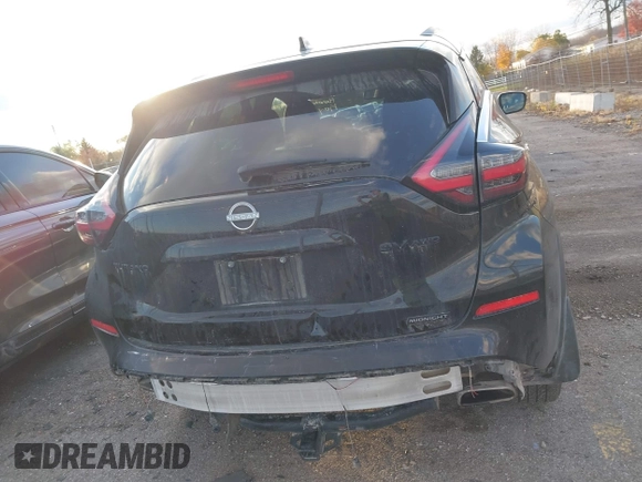 2023 Nissan Murano SV with VIN 5N1AZ2BS6PC142622, listed as a IAAI auction lot 40769002 with 24,053 mi miles and . Bid and sale history available at DreamBid. Image 16.