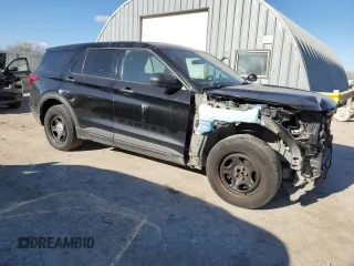 2021 Ford Police Interceptor Utility z VIN 1FM5K8AB5MGA42378, wystawiony jako Copart lot #83515294 z przebiegiem 84 494 mil mil oraz Szkody całkowita. Historia ofert i sprzedaży dostępna na DreamBid. Obrazek 4.
