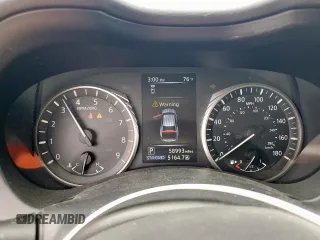 2020 Infiniti Q50 Luxe with VIN JN1EV7AP4LM206174, listed as a Copart auction lot 62498325 with 58,993 mi miles and Salvage title. Bid and sale history available at DreamBid. Image 9.