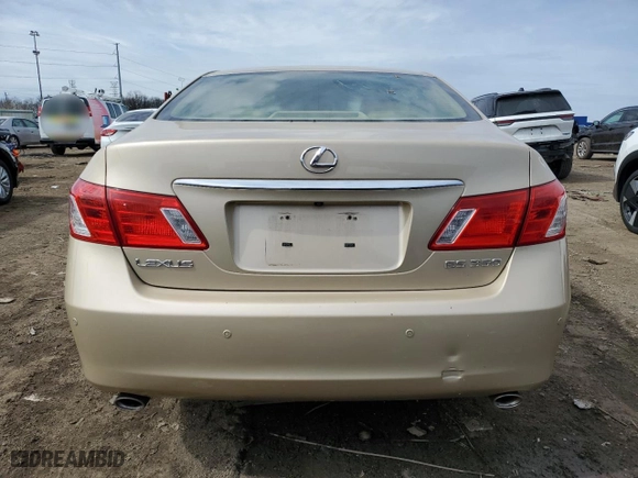 2009 Lexus ES 350 with VIN JTHBJ46GX92279894, listed as a Copart auction lot 52418375 with 199,027 mi miles and Clean Title. Bid and sale history available at carsss.com. Image 6.