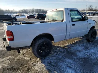 2008 Ford Ranger XL with VIN 1FTYR10U48PA17498, listed as a Copart auction lot 42152665 with 174,397 mi miles and Clean Title. Bid and sale history available at carsss.com. Image 3.