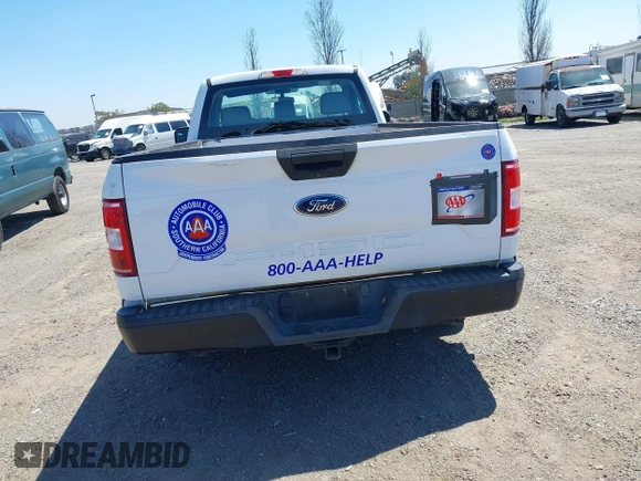 2019 Ford F-150 XL with VIN 1FTMF1CB3KKC86887, listed as a IAAI auction lot 42018920 with 88,479 mi miles. Bid and sale history available at carsss.com. Image 16.