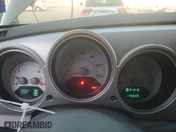 2007 Chrysler PT Cruiser Touring with VIN 3A4FY58B47T513961, listed as a Copart auction lot 80158454 with 170,600 mi miles and Salvage Title. Bid and sale history available at DreamBid. Image 9.