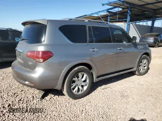 2013 Infiniti QX56 with VIN JN8AZ2NE8D9041878, listed as a Copart auction lot 81520064 with 138,103 mi miles and Clean Title. Bid and sale history available at carsss.com. Image 3.
