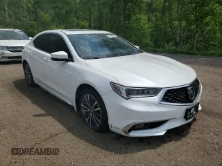 2018 Acura TLX Advance with VIN 19UUB3F79JA800276, listed as a Copart auction lot 61400645 with Not provided miles and Clean title. Bid and sale history available at DreamBid. Image 4.