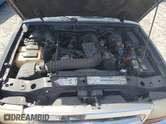 1999 Ford Ranger XLT with VIN 1FTYR14X0XPB02955, listed as a Copart auction lot 55336115 with 126,846 mi miles and Clean Title. Bid and sale history available at DreamBid. Image 11.