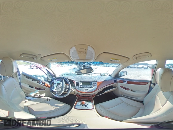 2013 Hyundai Genesis 3.8L z VIN KMHGC4DD3DU220138, wystawiony jako Copart lot #58619845 z przebiegiem 147 885 mil mil oraz Szkoda całkowita • Salvage title. Historia ofert i sprzedaży dostępna na DreamBid. Obrazek 15.