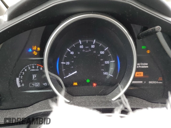 2019 Honda Fit EX with VIN 3HGGK5H88KM741997, listed as a Copart auction lot 50726975 with 82,824 mi miles and Salvage Title. Bid and sale history available at DreamBid. Image 9.