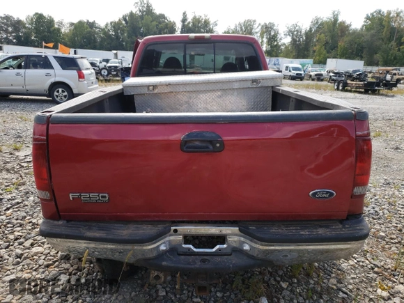 2001 Ford Super Duty F-250 XL with VIN 1FTNW20F71EA88974, listed as a Copart auction lot 71617194 with 358,291 mi miles and Non Repairable. Bid and sale history available at carsss.com. Image 6.