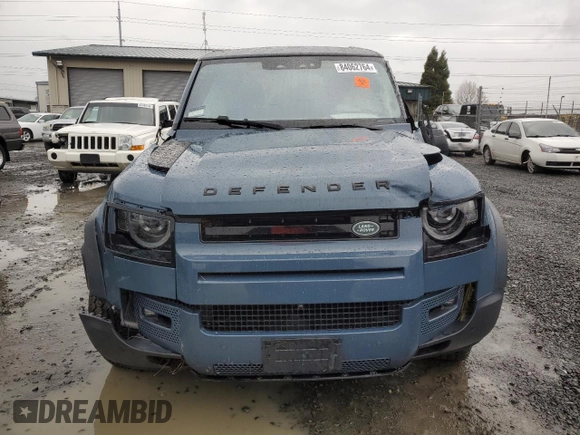 2020 Land Rover Defender HSE with VIN SALE9EEU9L2014386, listed as a Copart auction lot 84062764 with Not provided miles and Salvage title. Bid and sale history available at DreamBid. Image 5.