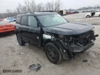 2021 Ford Bronco Sport Big Bend with VIN 3FMCR9B67MRB20999, listed as a Copart auction lot 86001104 with 73,639 mi miles and Salvage Title. Bid and sale history available at carsss.com. Image 4.