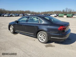 2017 Volkswagen Passat 1.8T S with VIN 1VWAT7A38HC052593, listed as a Copart auction lot 53720235 with 129,662 mi miles and Clean Title. Bid and sale history available at carsss.com. Image 2.