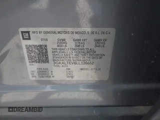 2020 GMC Terrain SLE с VIN 3GKALTEV6LL126652, выставлен на аукционе IAAI как лот 42012248 с пробегом 89 102 миль миль и . История ставок и продаж доступна на DreamBid. Изображение 9.